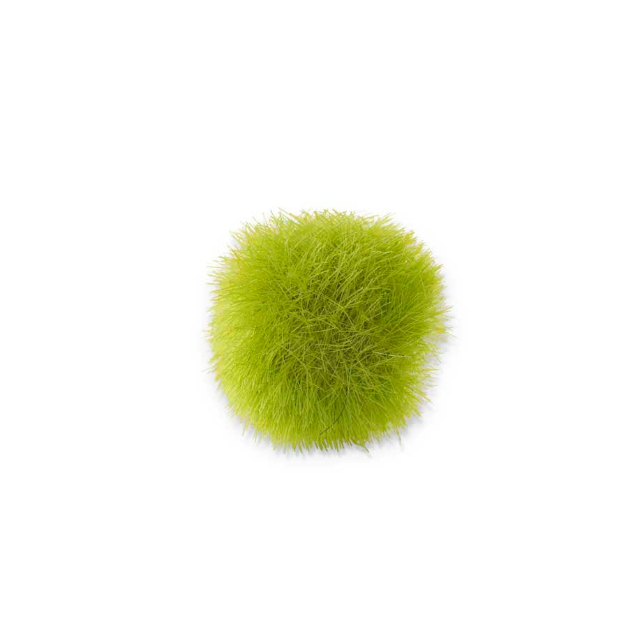 Bag of 12 1.75 Inch Fuzzy Moss Balls