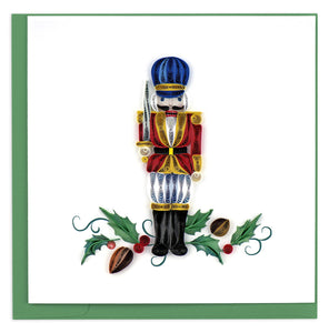 “Nutcracker” Quilled Greeting Card