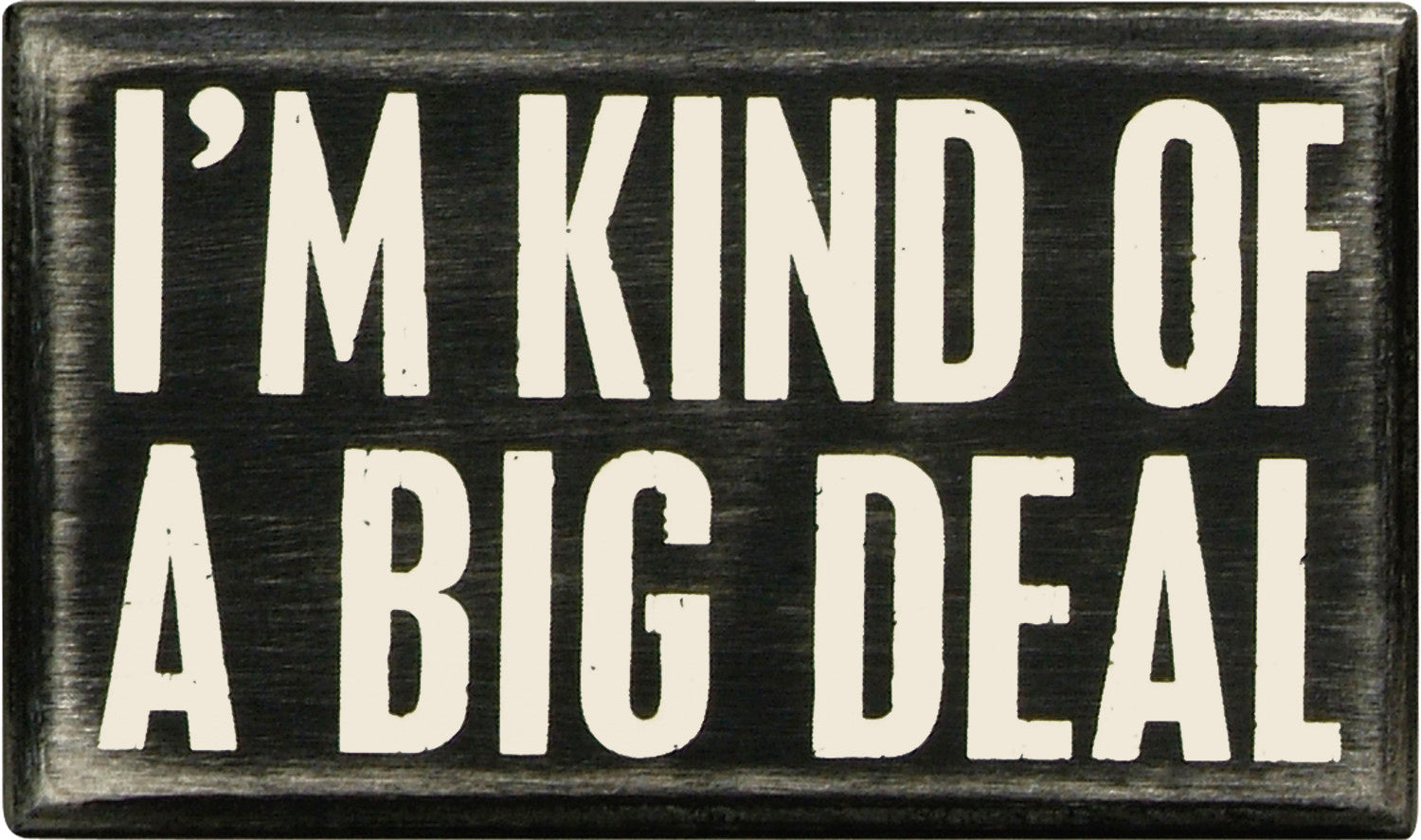 Box Sign - Big Deal