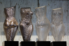 Hand made glass Woman - Metallic Finish