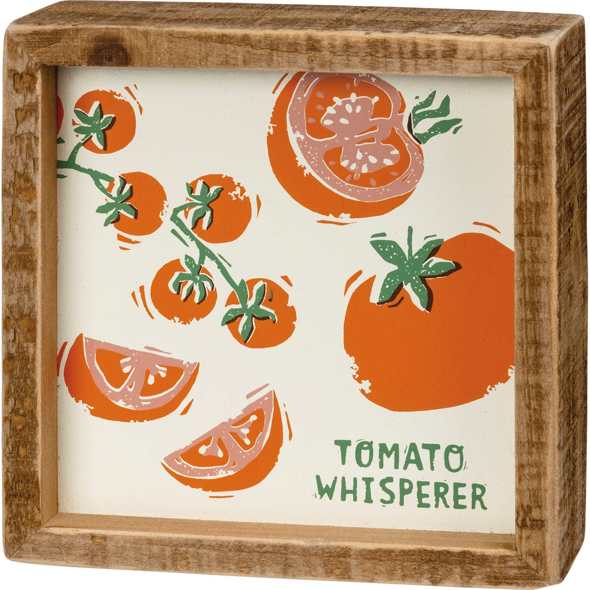 “Tomato Whisperer” Inset Box Sign