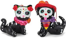 Day of the Dead Ornaments (Cat or Dog)