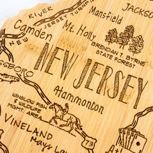 New Jersey State Cutting Board