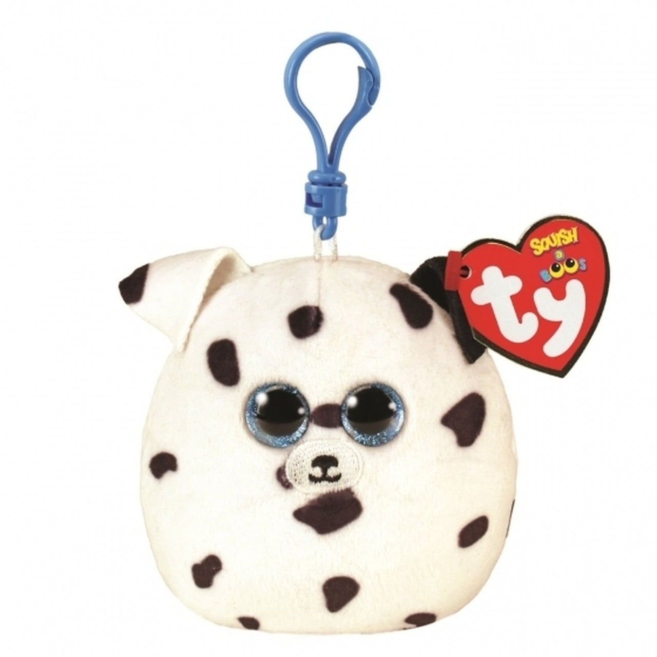 Fetch the Dog Mini Ty Squish-A-Boos with Clip