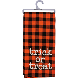 “Trick or Treat” Halloween Kitchen Towel