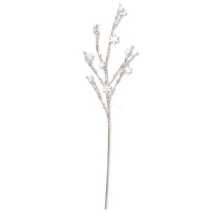 37 INCH ICY SNOWFLAKE BRANCH