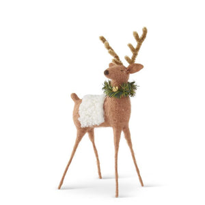 Tan Wool Reindeer