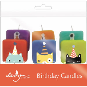 Cats with Hats Sculpted Candles