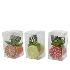 Citrus Table Clips (for Outdoor Tablecloths)