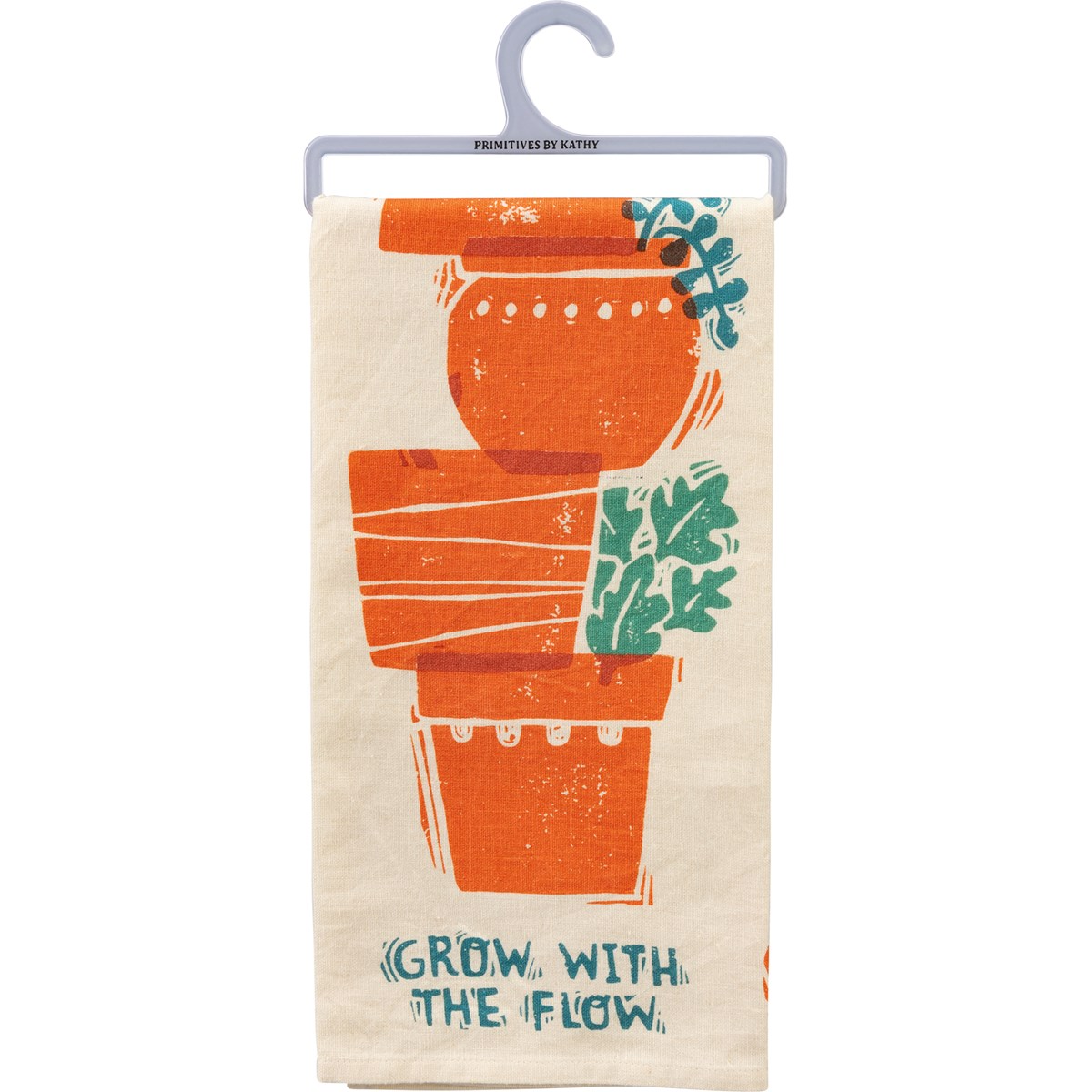 “Grow with the Flow” Kitchen Towel