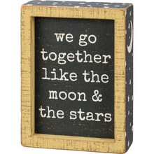 “The Stars” Inset Box Sign