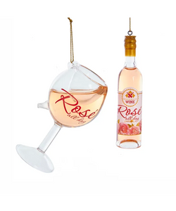 “Rose All Day” Wine Ornament