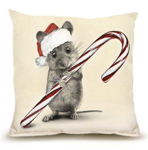 Locally Made Holiday Pillow (14”x14”)