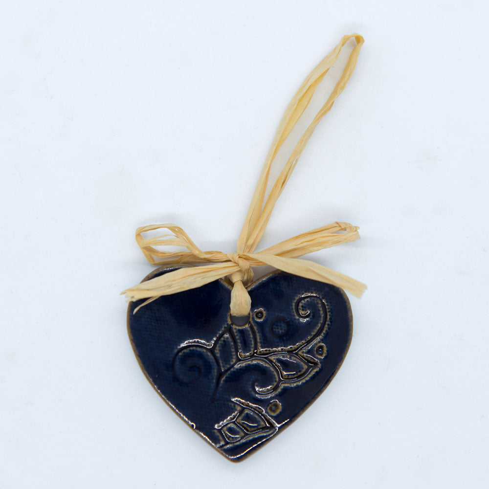 Little Heart Ornament Handmade in Lithuania