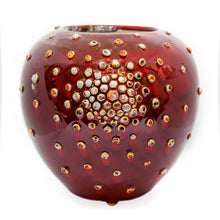Medium Wide Ceramic Bubble Vase