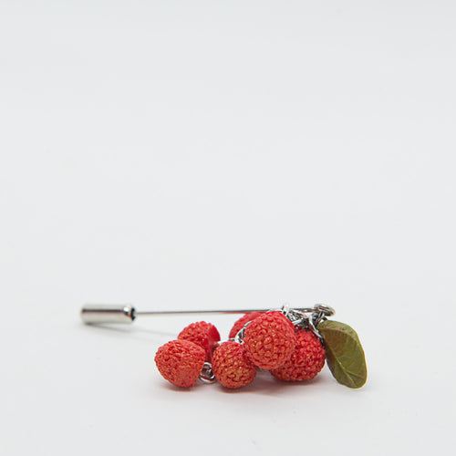 Pin with Wild Strawberries