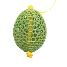 Hand-Created Pastel Lace Easter Egg Decoration