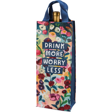 “Drink More” Wine Tote