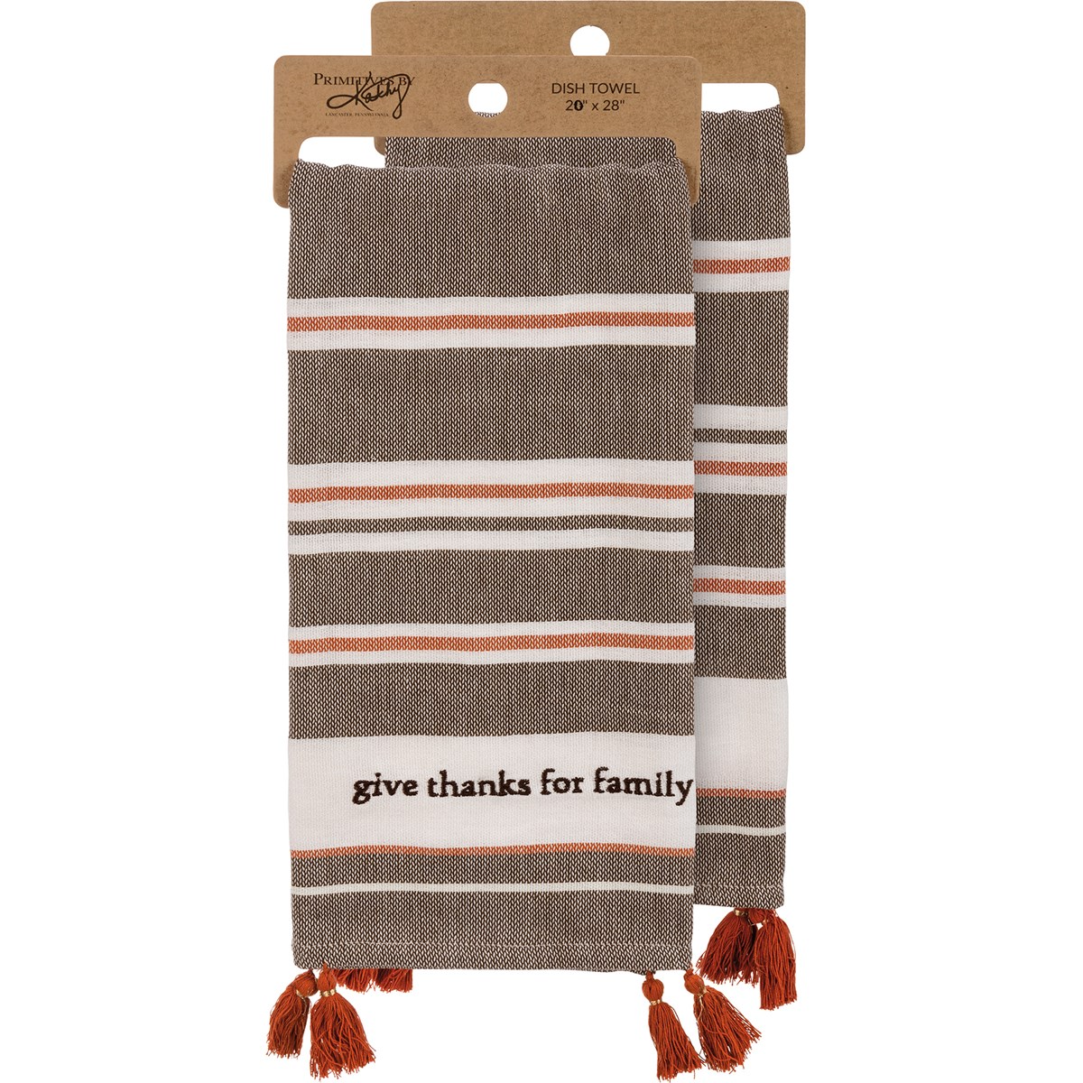 “Give Thanks for Family” Kitchen Towel