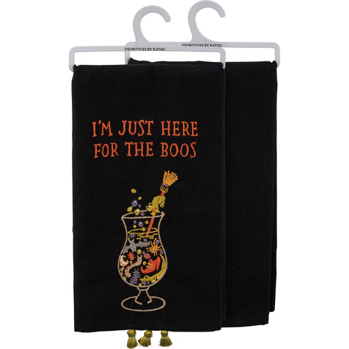“For the Boos” Halloween Kitchen Towel