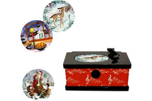 Vintage Gramophone Advent Calendar with 24 Melodies