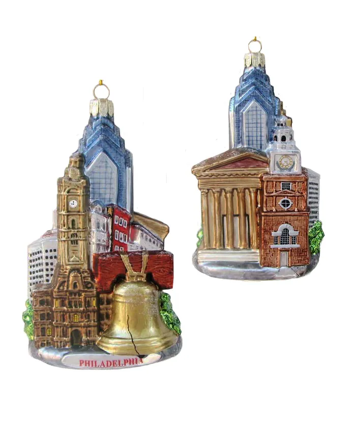 Philadelphia Cityscape Ornament