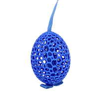 Hand-Created Bright Lace Easter Egg Decoration