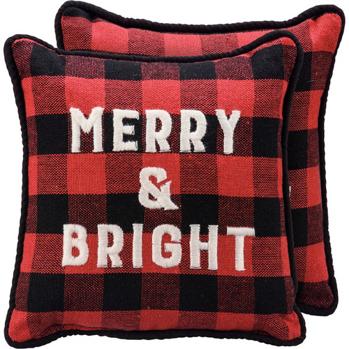 “Merry & Bright” Pillow