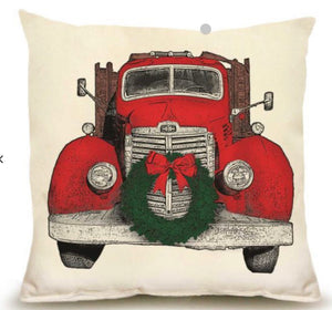 Locally Made Holiday Pillow (14”x14”)