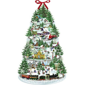 Christmas Railway Double-Sided Advent Calendar