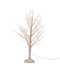 Birch Tree with Twinkle Fairy LED Lights 3’