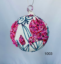 Hand painted Christmas ornaments 1003