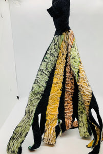 Hand made-painted scarf 18