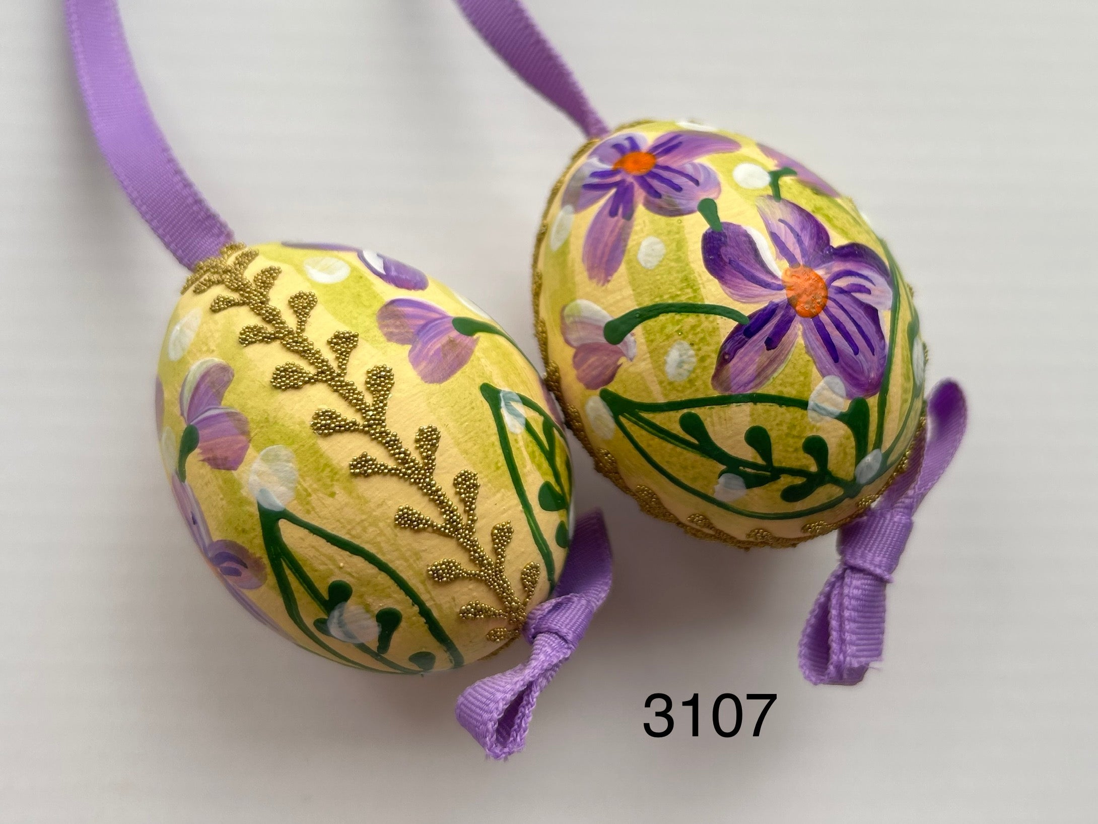 Peter's Hand Painted Egg from Austria 3107