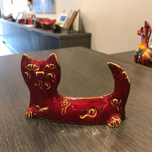 Long Ceramic Cat - Short