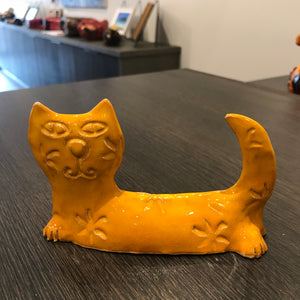 Long Ceramic Cat - Short