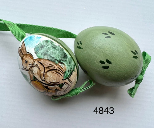 Peter's Hand Painted Egg from Austria 4843