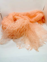 Hand knit Mohair Scarf
