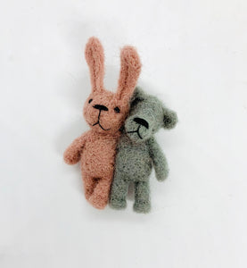 Hand made felt pins