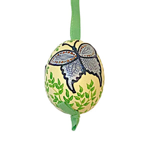 “Beautiful Butterfly” Hand-Painted Easter Egg