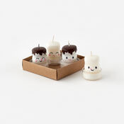 Marshmallow Tealight Candle, Boxed Set