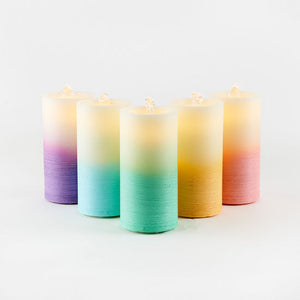 Ombre Water Wick Candle w/Remote