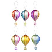 Vibrant Hot Air Balloon Ornaments