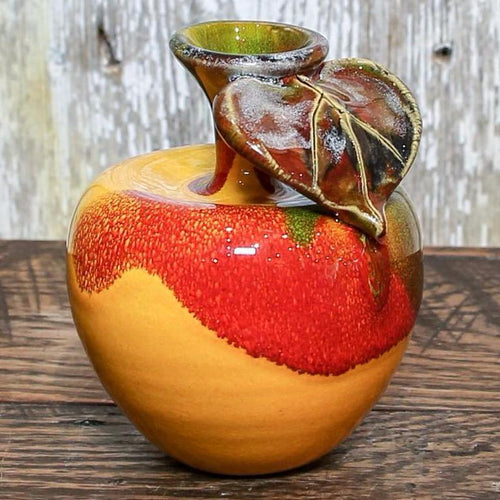 Small Ceramic Apple