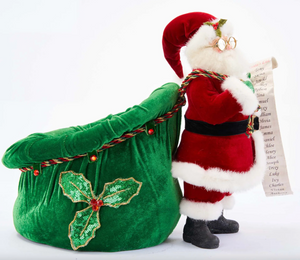 Santa W/Toy Bag