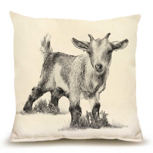 Goat 3 medium pillow