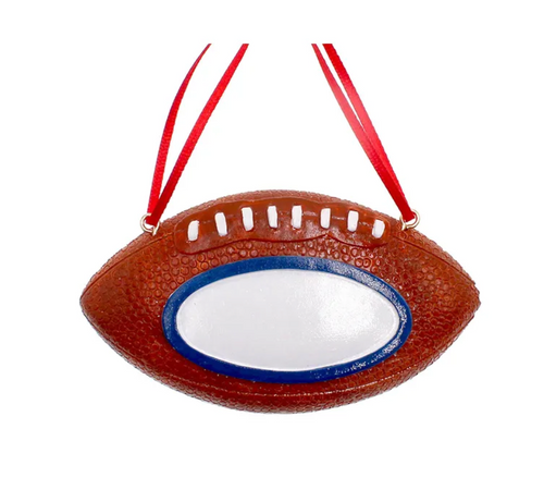 Football Ornament For Personalization