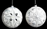 2 ASST 120MM DIAMOND DISC ORN SILVER