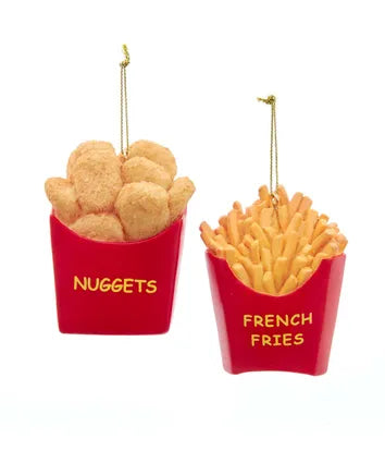 Fries and Nuggets Ornament