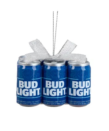 Budweiser® Bud Light 6-Pack Cans Ornament